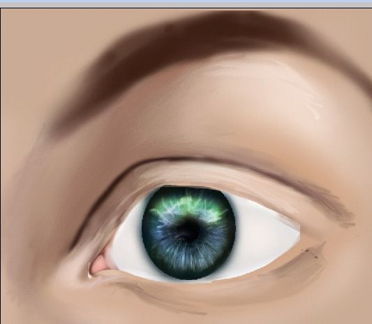 Creation of An Eye: Step 22