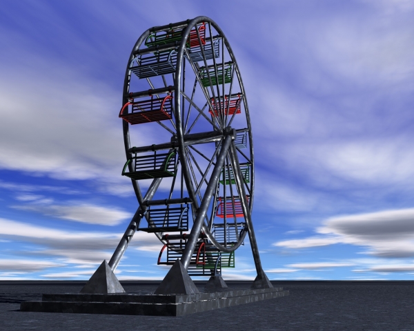 Creation of Ferris Wheel: Step 2