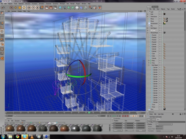 Creation of Ferris Wheel: Step 4