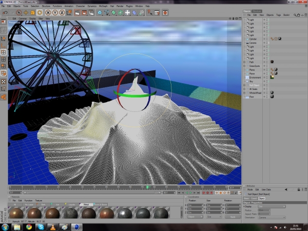 Creation of Ferris Wheel: Step 5