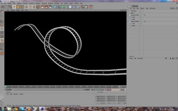 Creation of Roller Coaster: Step 4