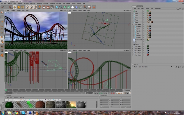 Creation of Roller Coaster: Step 9