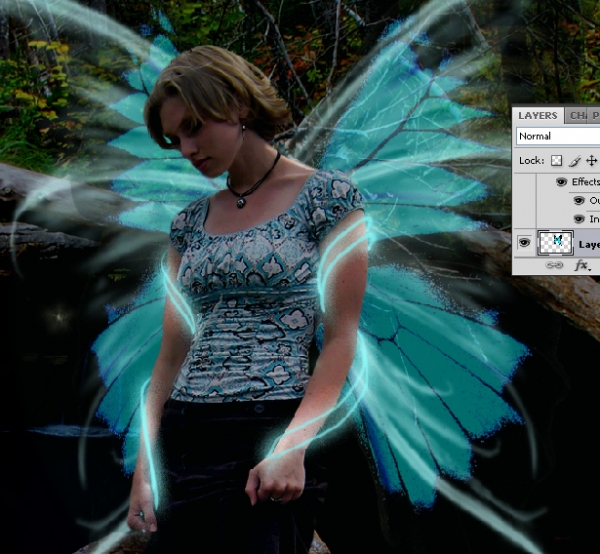 Creation of Butterfly Fairy: Step 11