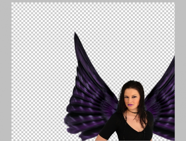 Creation of Purple Fairy: Step 11