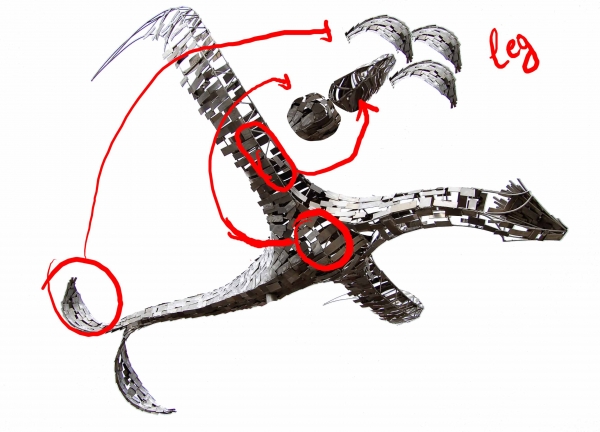 Creation of Flight of the dragon: Step 2