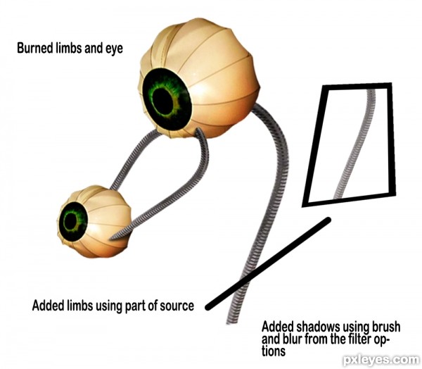 Creation of Eyeball: Step 1