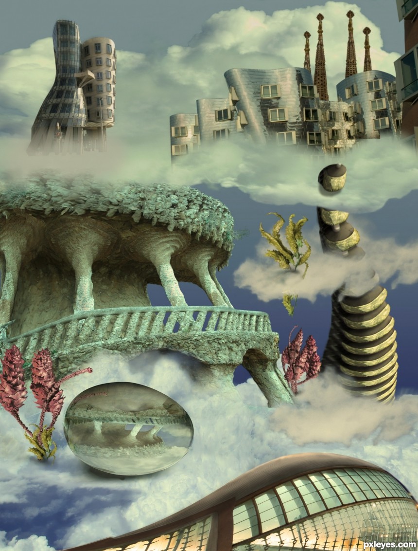 Cloud City photoshop picture)