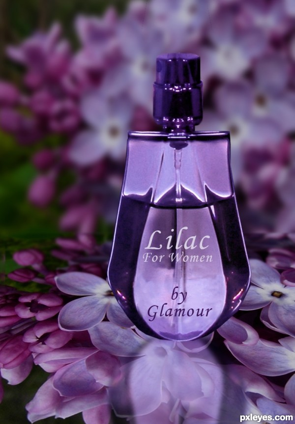 Creation of Lilac For Women: Step 4