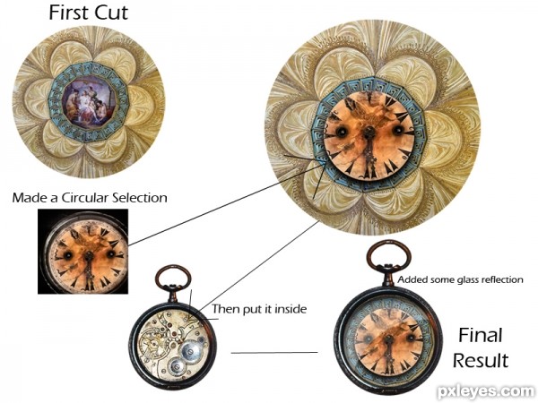 Creation of The Lost Watch: Step 1