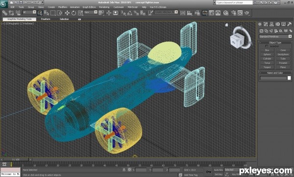 Creation of XP-56 VSTOL: Step 5