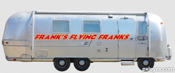 Creation of Frank's Flying Franks: Step 2