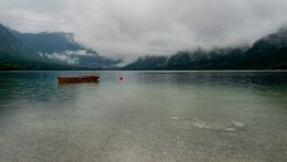 Mist on the Julian Alps