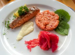 Three ways with salmon