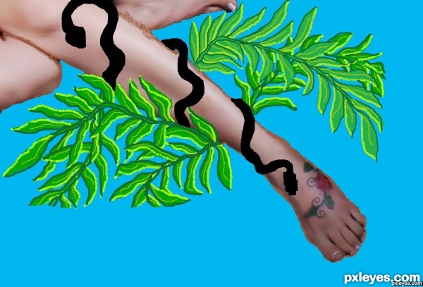 Creation of Eve's Tree of Life: Step 3