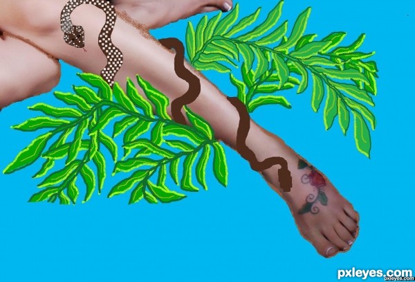 Creation of Eve's Tree of Life: Step 5