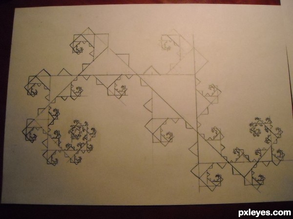 Creation of Dragon Fractal: Step 6