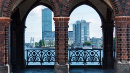 On the bridge