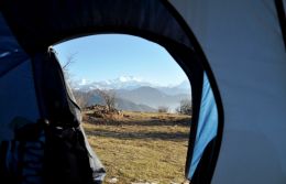 Mt.Kanchenjangha from my tent