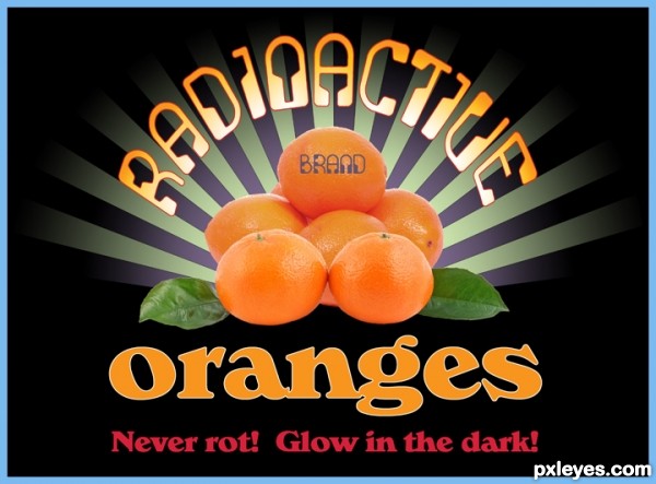 Creation of Radioactive Brand Oranges: Step 4