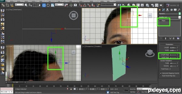 Creation of My Face Contraction: Step 3