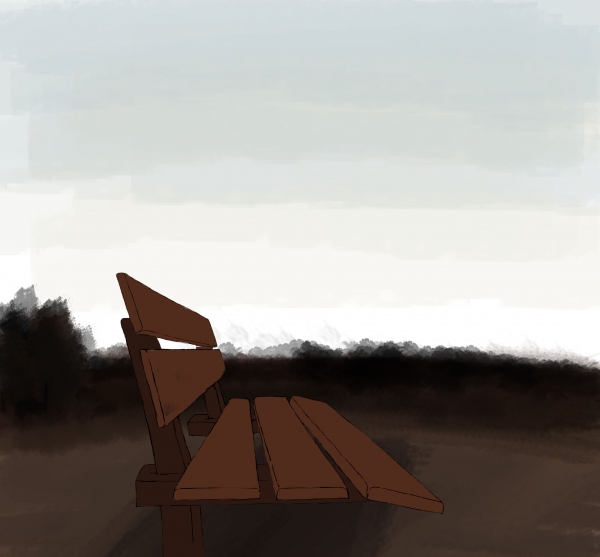 Creation of Lonely bench: Step 2