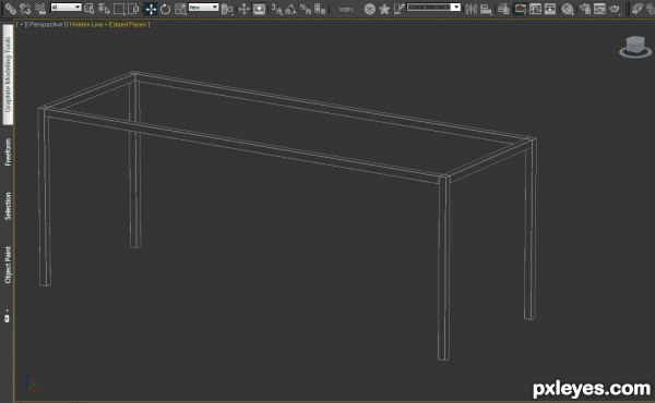 Creation of 2D holographic tablet: Step 6