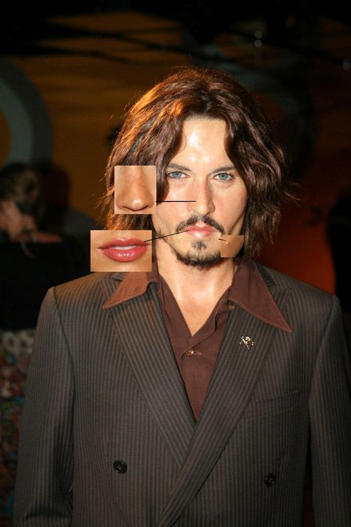 Creation of Reagen Depp: Step 2