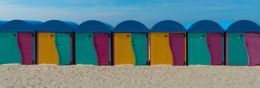 Beach cabins, Dunkerque