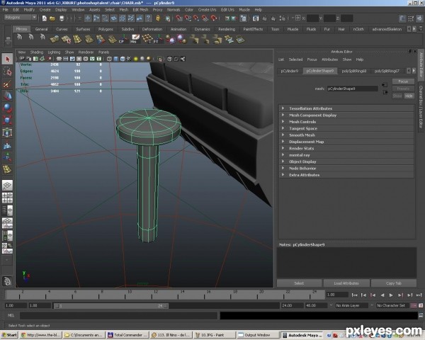 Creation of chopper : Step 24