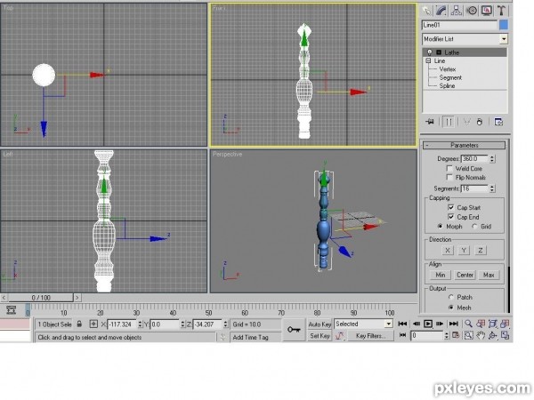 Creation of temple: Step 2