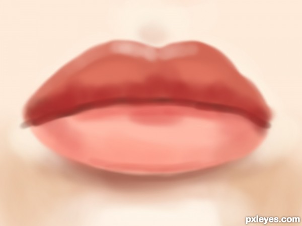 Creation of Lips: Step 2