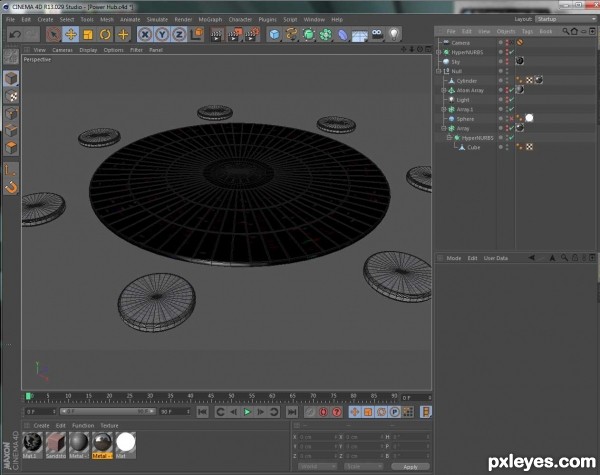 Creation of Alien Power Station: Step 5