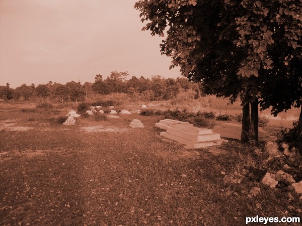 A Rural Grave-yard