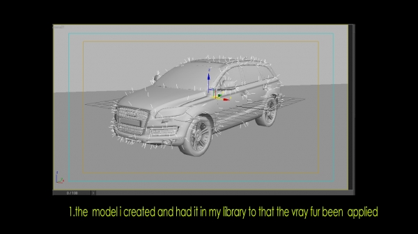 Creation of Hairy car: Step 1