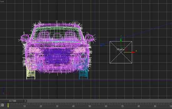 Creation of Hairy car: Step 2