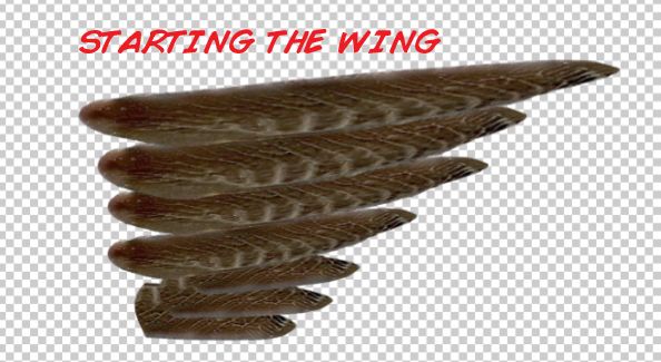 Creation of WINGED BEAST: Step 2