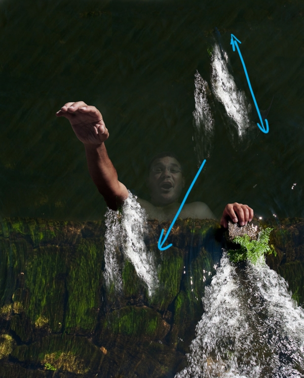 Creation of My reflection is drowning: Step 12