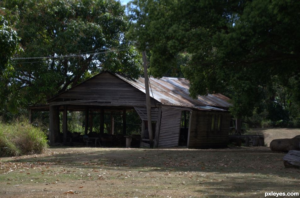 Creation of Old sawmill, Aspley, Australia.: Step 3