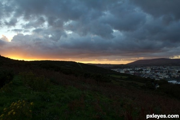 Creation of Panoramic Sunset: Step 1