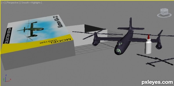 Creation of Plane model: Step 6