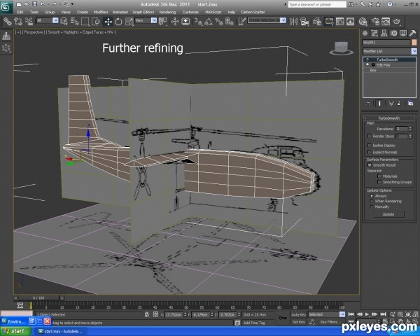 Creation of Kamov KA-22: Step 4