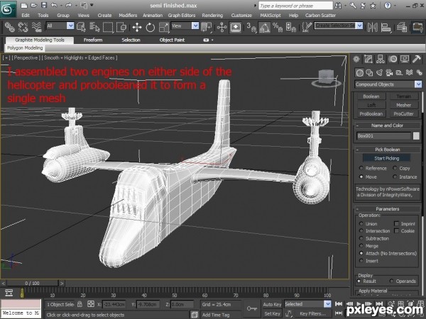 Creation of Kamov KA-22: Step 11