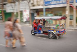 tuk tuk ran by us