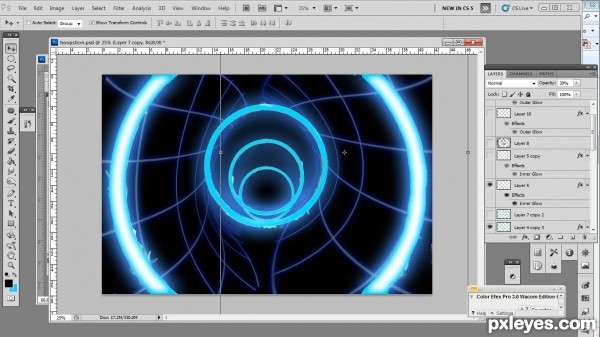 Creation of Hoops in the grid: Step 3