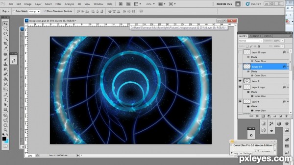 Creation of Hoops in the grid: Step 4