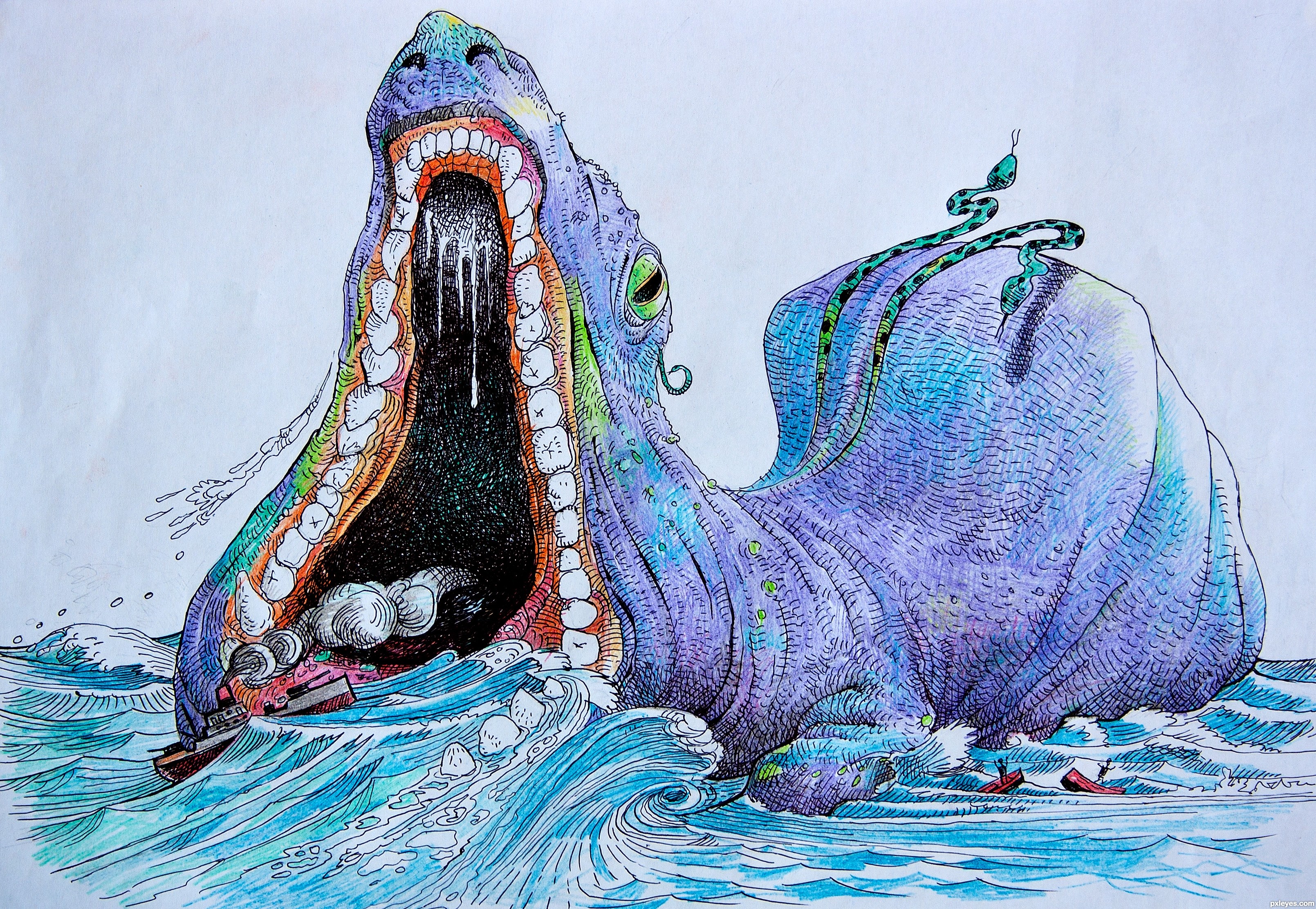scariest sea monsters