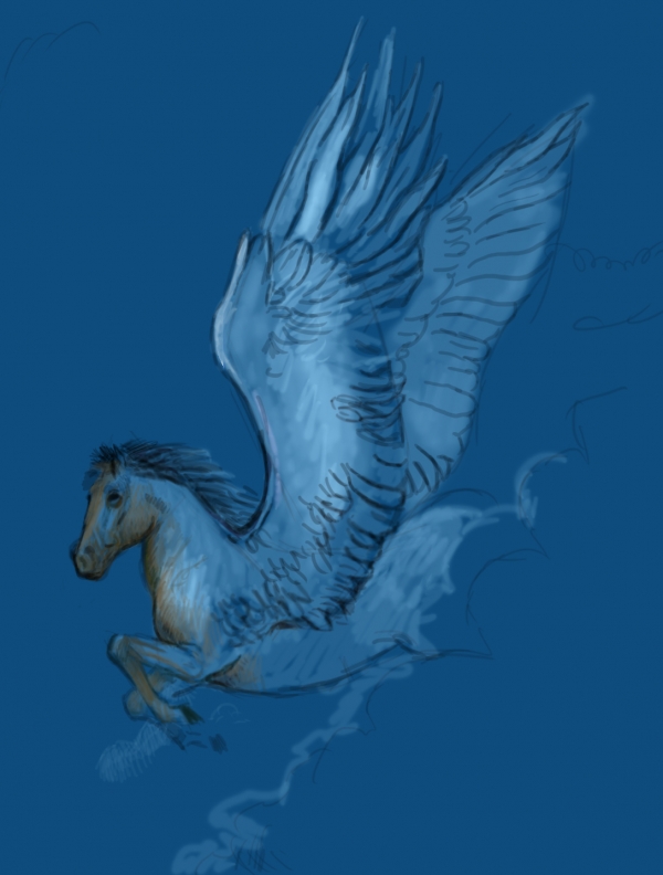 Creation of pegasus: Step 3