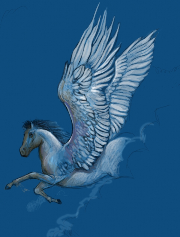 Creation of pegasus: Step 4