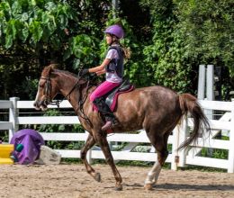 Riding lesson