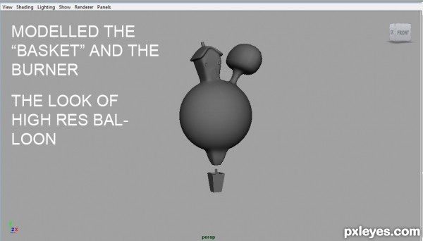 Creation of Up in the Clouds: Step 5